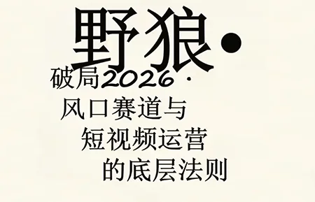 野狼团队多平台实操运营课：AI口播、服装、好物与漫剪等热门赛道玩法全解析（持续更新）插图