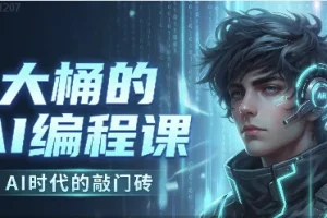 大桶AI编程课：普通人用AI快速搭建程序、工具与网页的实用指南