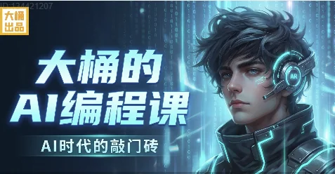 大桶AI编程课：普通人用AI快速搭建程序、工具与网页的实用指南插图