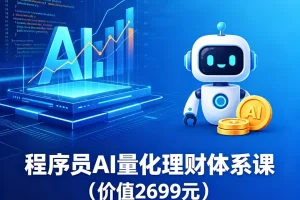 程序员必学：AI量化理财体系课，打造智能投资策略