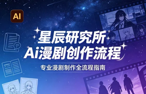 星辰研究所AI漫剧创作全流程指南：从构思到成片专业步骤解析插图