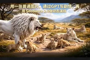 AI生成迪士尼风搞笑动画：普通图片+GPT剧情+Seedance 2.0动态演绎教程