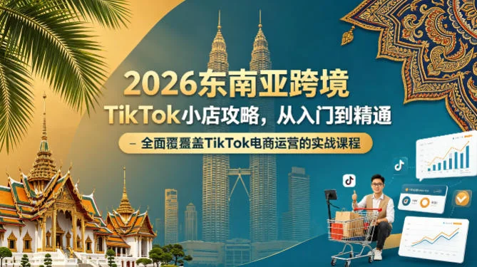 2026东南亚TikTok小店运营实战指南：从入门到精通，跨境电商全攻略（4月更新）插图