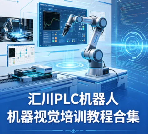 PLC机器人机器视觉培训教程合集：从入门到精通，自动化工程师必备课程插图