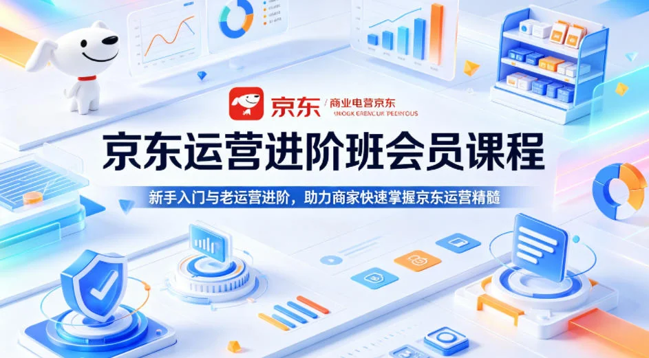 京东运营进阶班：新手入门到老手进阶，系统掌握京东运营核心技巧插图