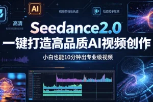 Seedance2.0教程:小白10分钟用AI一键创作专业级视频
