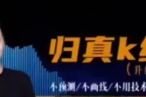 期货交易必学：归真K线交易精华技巧（实战干货）