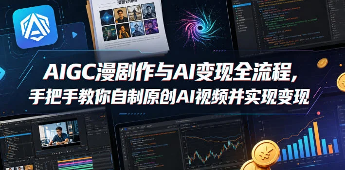 AIGC漫剧创作全流程:手把手教你自制原创AI视频,轻松实现变现插图 AIGC漫剧创作全流程:手把手教你自制原创AI视频,轻松实现变现插图