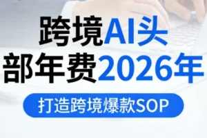 跨境AI头部年费2026：高效打造跨境爆款全流程SOP指南