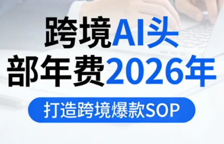 跨境AI头部年费2026：高效打造跨境爆款全流程SOP指南插图