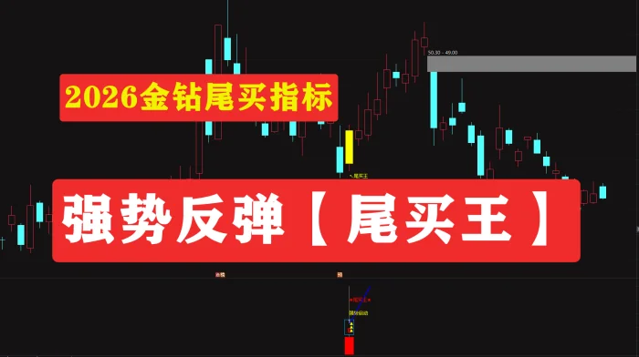 2026金钻尾买指标:波段顺势超卖抢反弹主幅图/选股,电脑手机通用插图 2026金钻尾买指标:波段顺势超卖抢反弹主幅图/选股,电脑手机通用插图