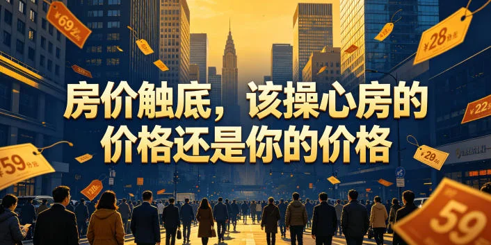 房价触底后,该关注房价走势还是你的购房能力?插图 房价触底后,该关注房价走势还是你的购房能力?插图