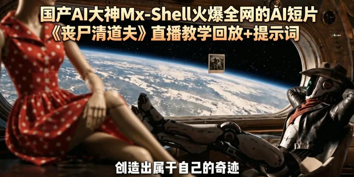 国产AI神器Mx-Shell打造《丧尸清道夫》短片:直播教学回放+完整提示词插图 国产AI神器Mx-Shell打造《丧尸清道夫》短片:直播教学回放+完整提示词插图