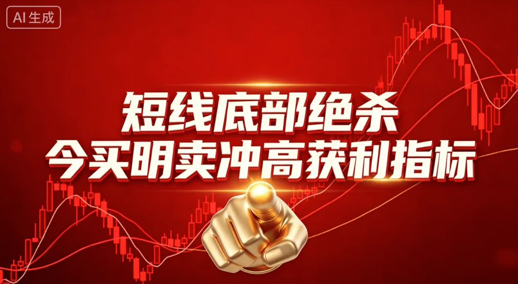 短线底部绝杀指标:手机电脑通用超短盈利工具,无未来函数插图 短线底部绝杀指标:手机电脑通用超短盈利工具,无未来函数插图