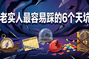 老实人必看：避免踩中这6个职场天坑（付费干货）