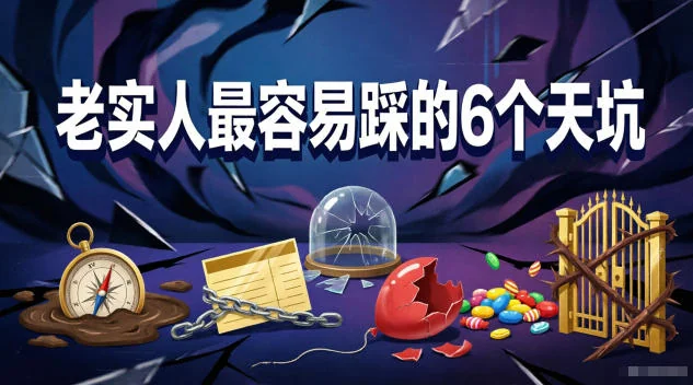 老实人必看：避免踩中这6个职场天坑（付费干货）插图