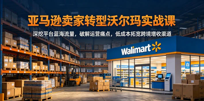 亚马逊卖家转型沃尔玛实战指南：挖掘蓝海流量，破解运营痛点，低成本拓宽跨境增收渠道插图