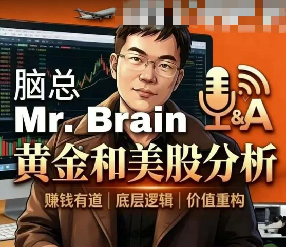 脑总Mr.Brain黄金与美股投资分析课程:实战策略与趋势解读插图 脑总Mr.Brain黄金与美股投资分析课程:实战策略与趋势解读插图