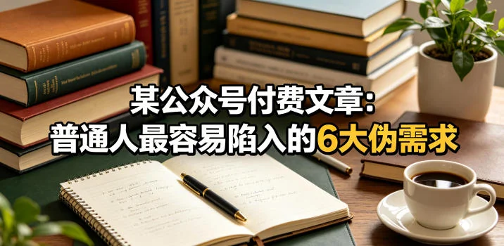 普通人必看!避开6大伪需求陷阱,避免浪费钱和时间插图 普通人必看!避开6大伪需求陷阱,避免浪费钱和时间插图