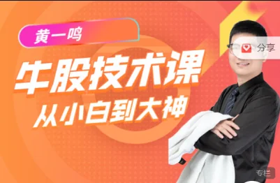 黄一鸣《牛股技术》15节实操课:掌握选股技巧与投资策略插图 黄一鸣《牛股技术》15节实操课:掌握选股技巧与投资策略插图