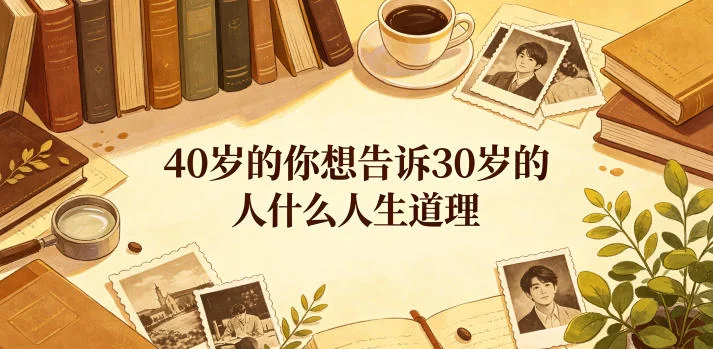 40岁写给30岁的人生道理:公众号付费文章揭示的5个关键经验插图 40岁写给30岁的人生道理:公众号付费文章揭示的5个关键经验插图