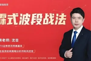 零基础学炒股:沈吉霖式波段战法实战入门指南