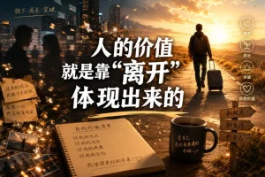 人的价值如何体现？深度解析“离开”背后的成长智慧与人生选择