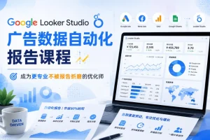 Google Looker Studio广告数据自动化报告课程:高效优化师必备技能