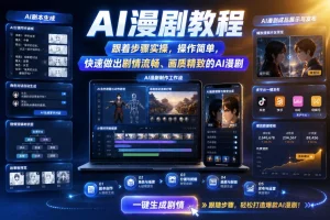 AI漫剧制作全攻略:步骤详解,轻松打造剧情流畅、画质精致的AI漫剧