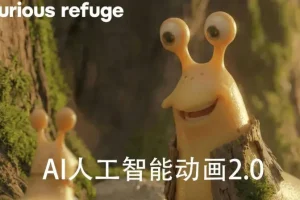 《好奇避难所：AI人工智能动画电影制作2.0（独家精翻中英字幕）》