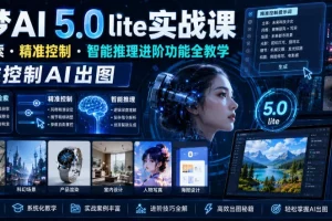 即梦AI 5.0 Lite实战课:联网检索、精准控制、智能推理进阶功能全教学