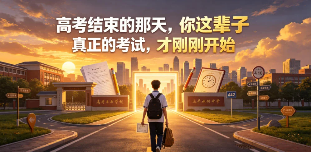 高考结束那天，你的人生真正考试才刚开始：付费深度解析插图