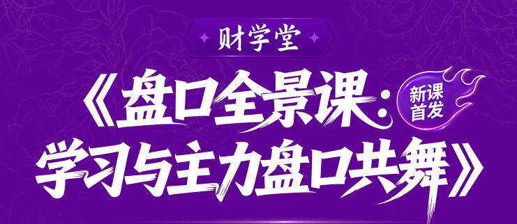 雨禾《盘口全景课》:掌握主力盘口语言,实战提升交易技巧插图 雨禾《盘口全景课》:掌握主力盘口语言,实战提升交易技巧插图