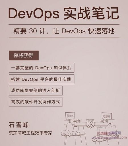 石雪峰DevOps实战笔记精要30计，让DevOps快速落地