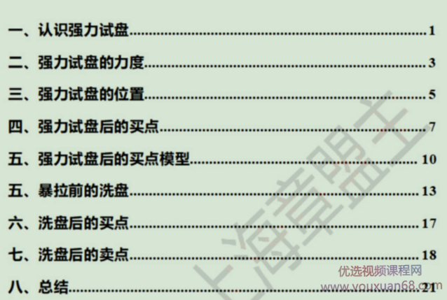 【上海章盟主】强力试盘洗盘技术