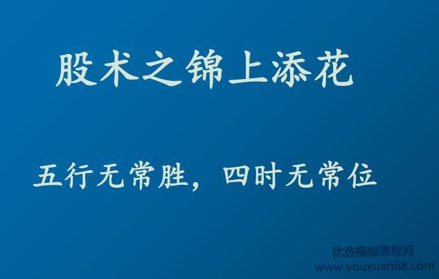 股术之锦上添花独家战法-捕捉主力资金战法视频