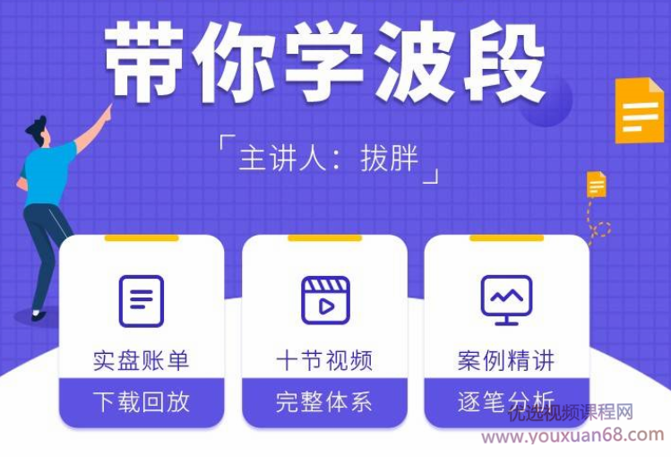 拔胖带你学波段期货培训视频教程30集