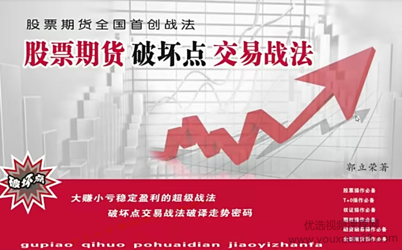 郭立荣《股票期货破坏点交易战法》70节课（高清版）