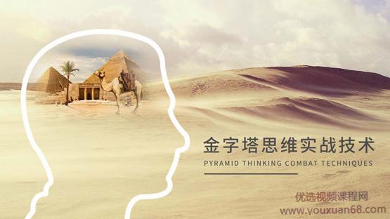 蔡劲松：金字塔思维实战技术-麦肯锡经典助你轻松写作沟通