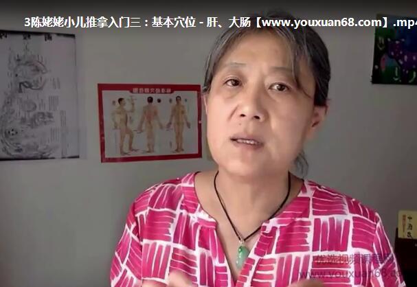 陈姥姥小儿推拿视频讲座
