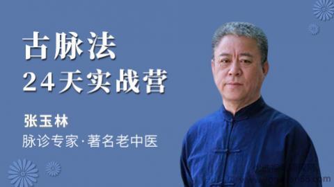 张玉林：古脉法24天实战营，脉诊入门仅需24天