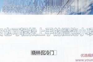晓林侃冷门_晓林冷门赚钱36招
