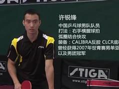 乒乓球国家队教学_许锐锋乒乓球教学_国手许锐锋横板乒乓球教学视频合集...
