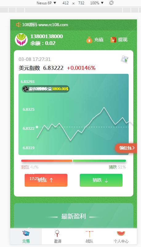 最新完美运营版-币圈系统源码+K线完美+已对接支付和提现