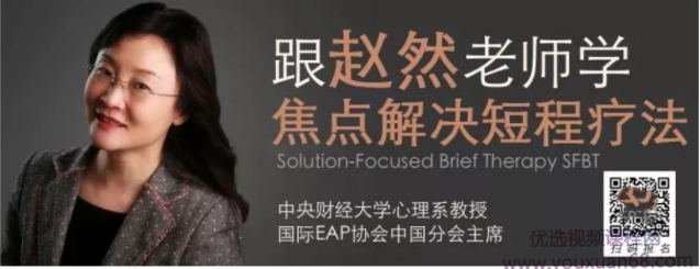 赵然 于丹妮 SFBT高效焦点解决取向治疗课程 视频课