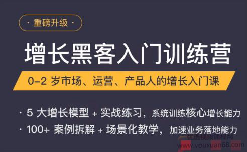 增长黑客入门训练营