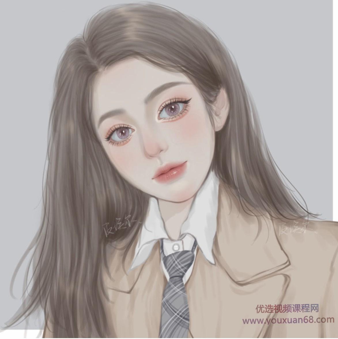 皮埃尔ipad团练课美型人物头像完结