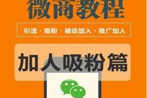 2020微商教程：吸粉引流篇、霸屏、线上线下引流、引流思路扩展包等多种...