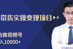 柚子分享课：微信视频号变现攻略，新手零基础轻松日赚千元