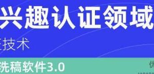 价值600元头条认证技术：头条兴趣认证领域认证准备软件（附批量深度洗...